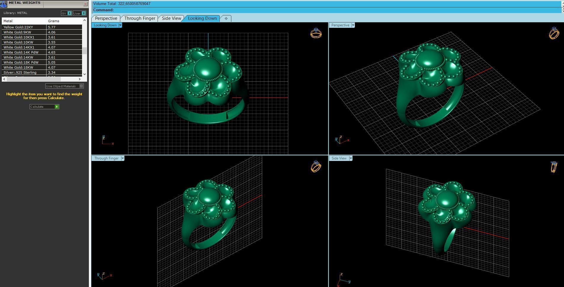 Plain Ring Women Ready STL 3DM Models Womens Rings 3D models 3D print model_5