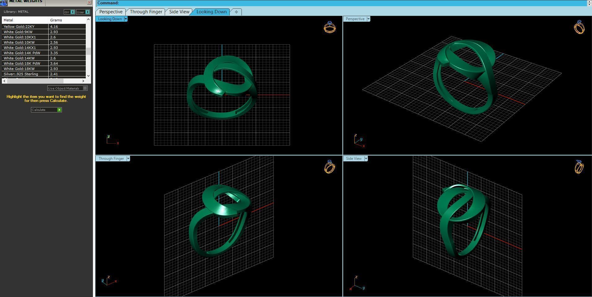 Plain Ring Women Ready STL 3DM Models Womens Rings 3D models 3D print model_5