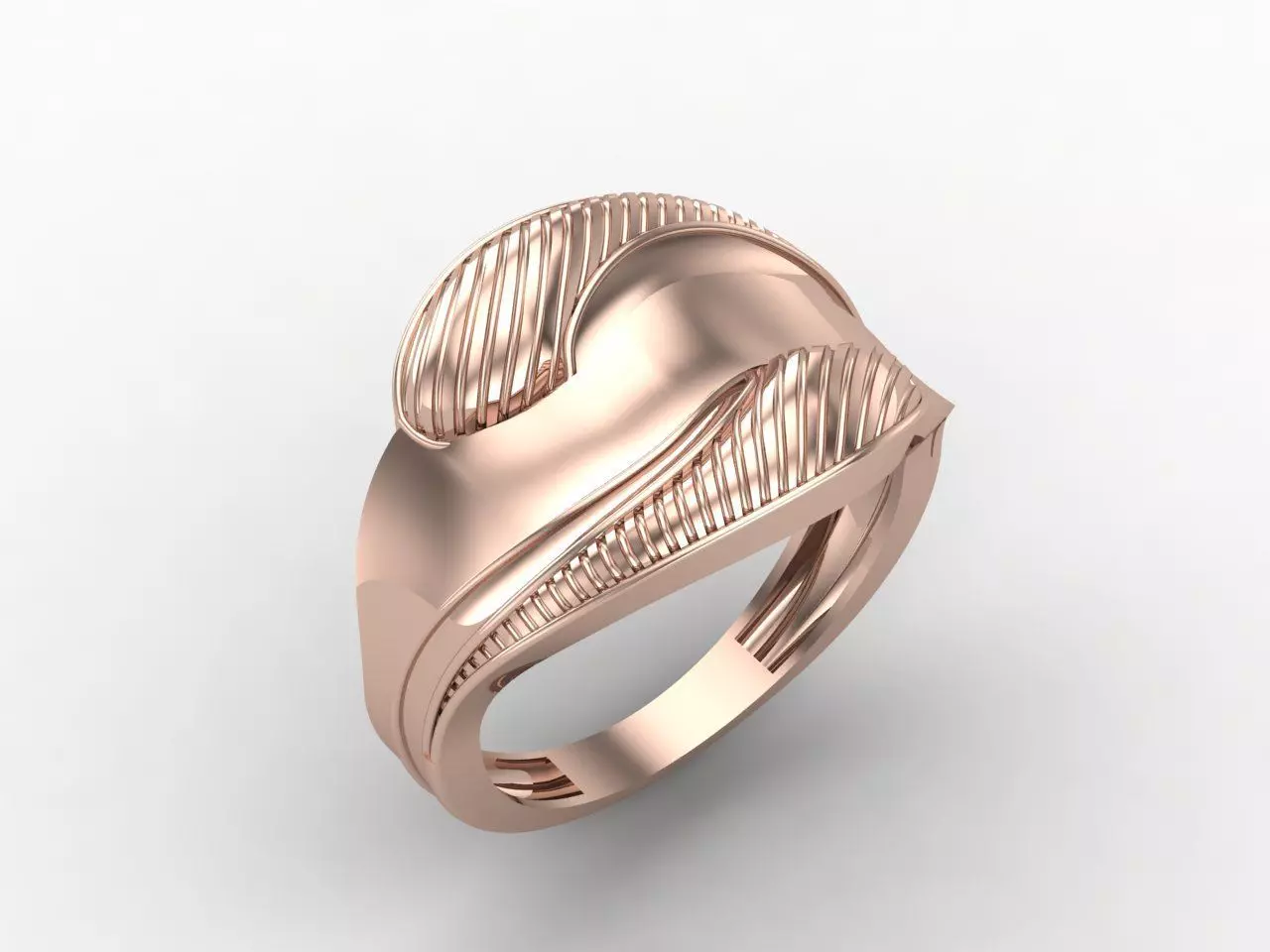 Plain Ring Women Ready STL 3DM Models Womens Rings 3D models 3D print model_0
