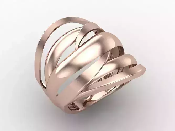 Plain Ring Women Ready STL 3DM Models Womens Rings 3D models