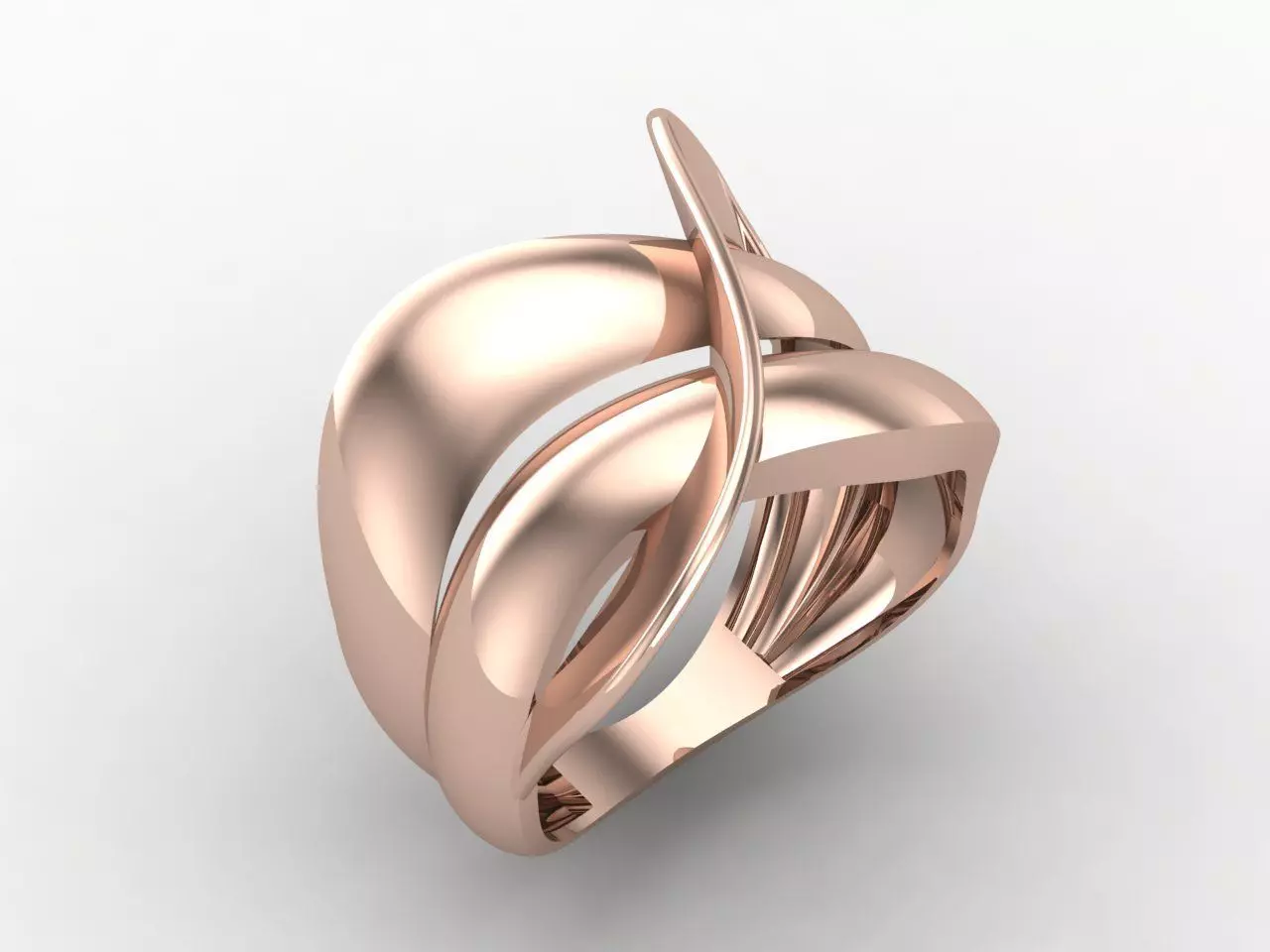 Plain Ring Women Ready STL 3DM Models Womens Rings 3D models 3D print model_0