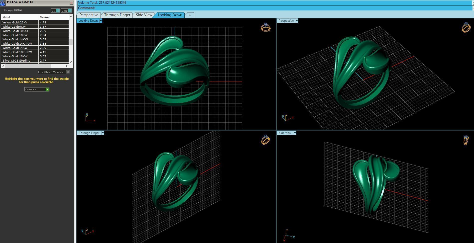 Plain Ring Women Ready STL 3DM Models Womens Rings 3D models 3D print model_5