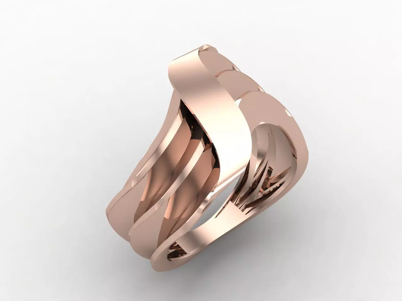 Plain Ring Women Ready STL 3DM Models Womens Rings 3D models 3D print model_0