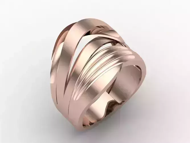 Plain Ring Women Ready STL 3DM Models Womens Rings 3D models