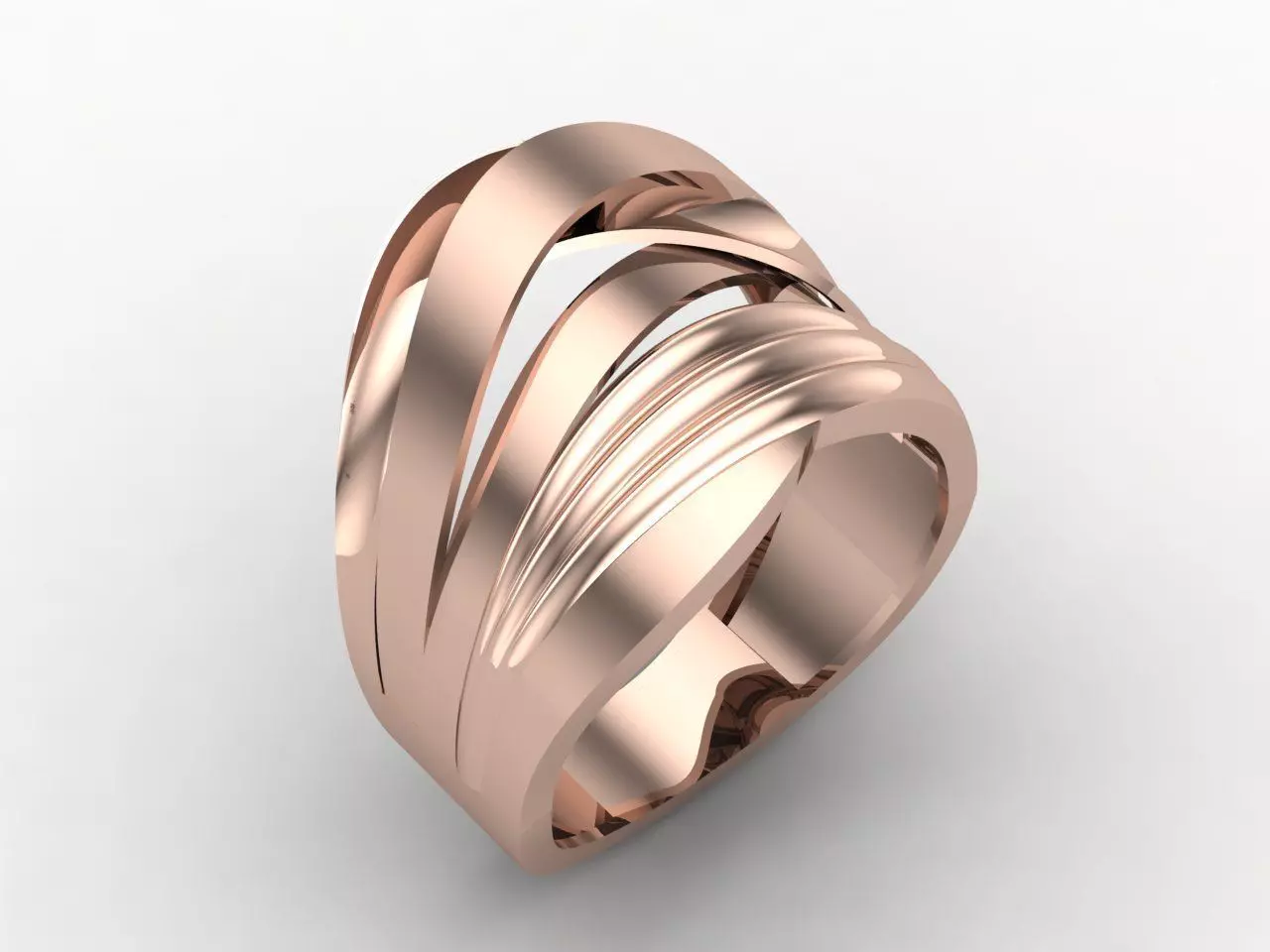 Plain Ring Women Ready STL 3DM Models Womens Rings 3D models 3D print model_0