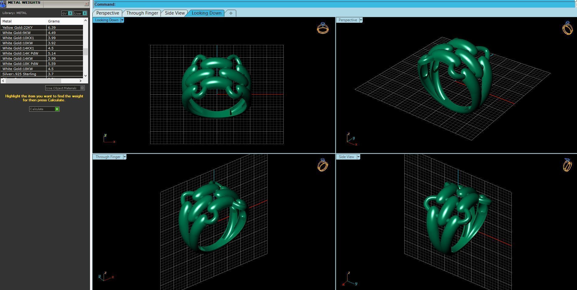 Plain Ring Women Ready STL 3DM Models Womens Rings 3D models 3D print model_5