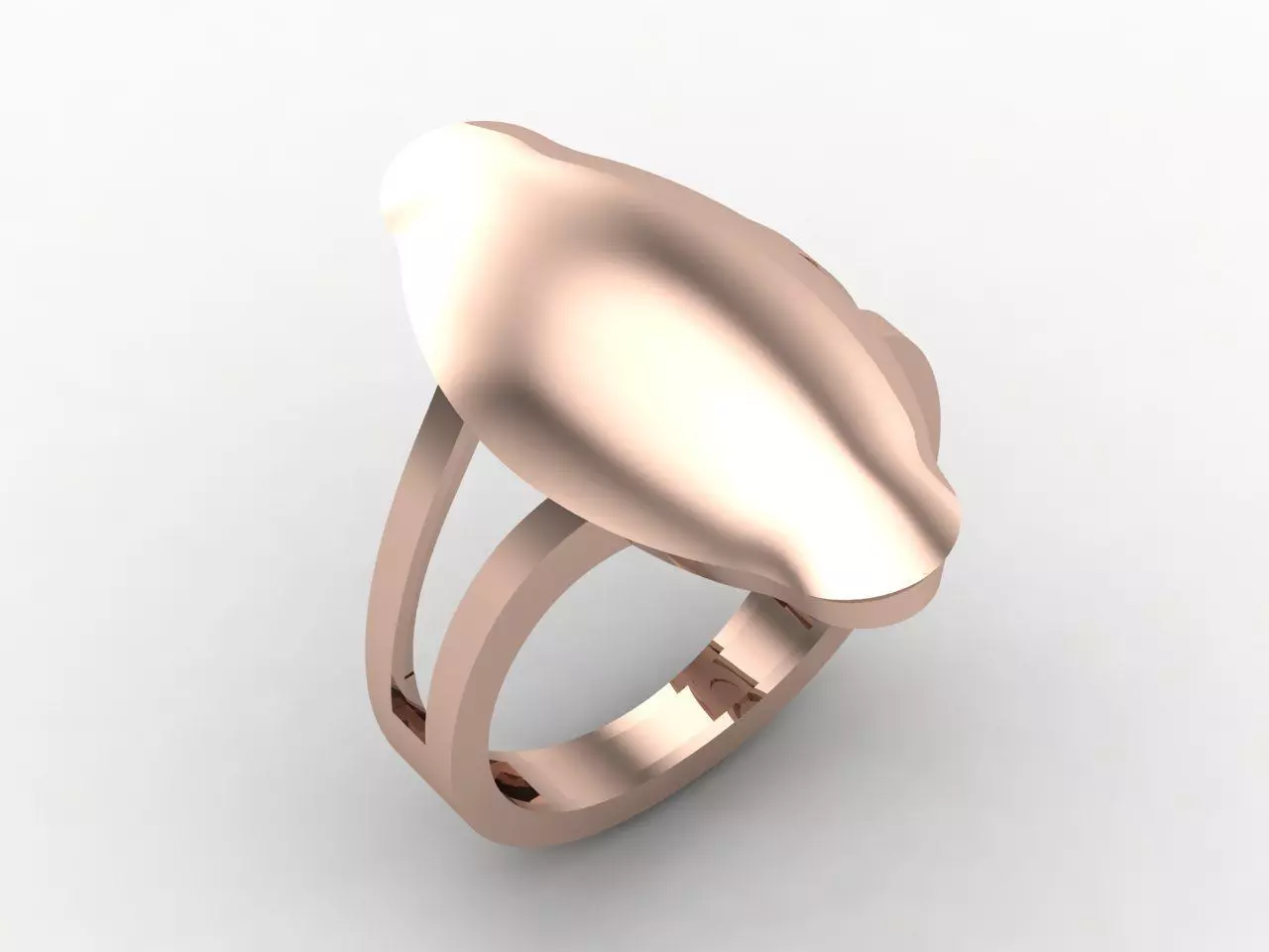 Plain Ring Women Ready STL 3DM Models Womens Rings 3D models 3D print model