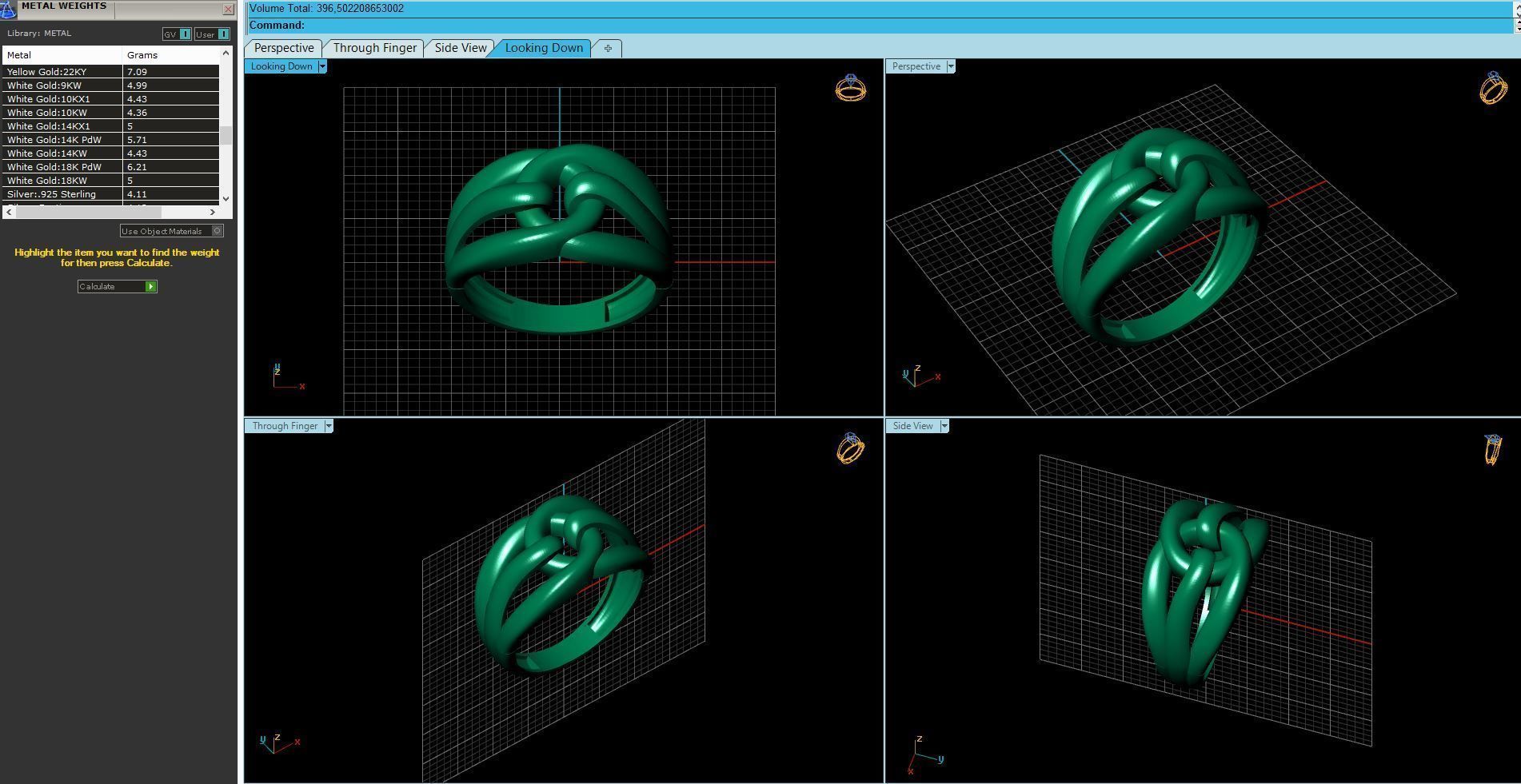 Plain Ring Women Ready STL 3DM Models Womens Rings 3D models 3D print model_5