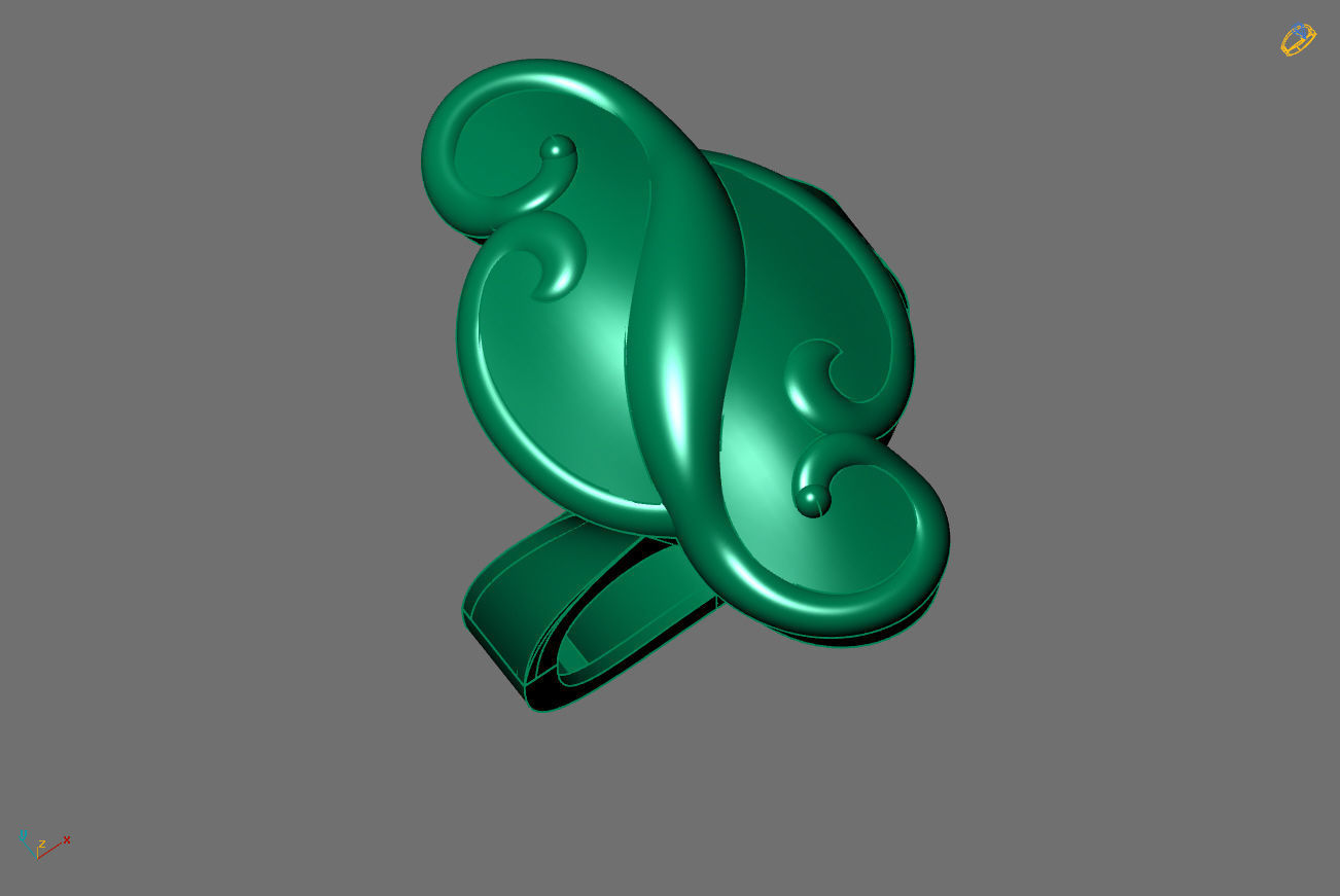 Plain Ring Women Ready STL 3DM Models Womens Rings 3D models 3D print model_3