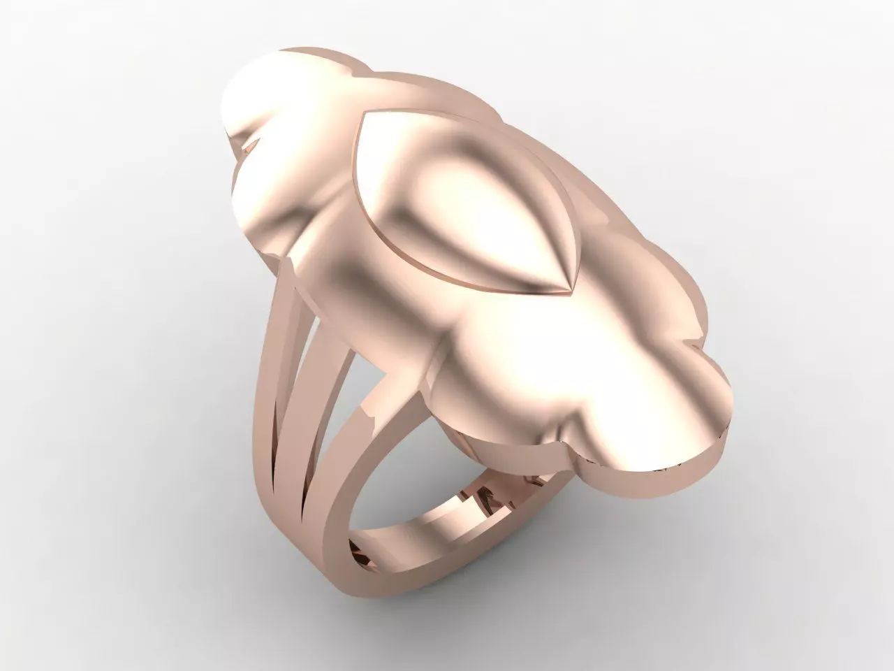 Plain Ring Women Ready STL 3DM Models Womens Rings 3D models 3D print model_0