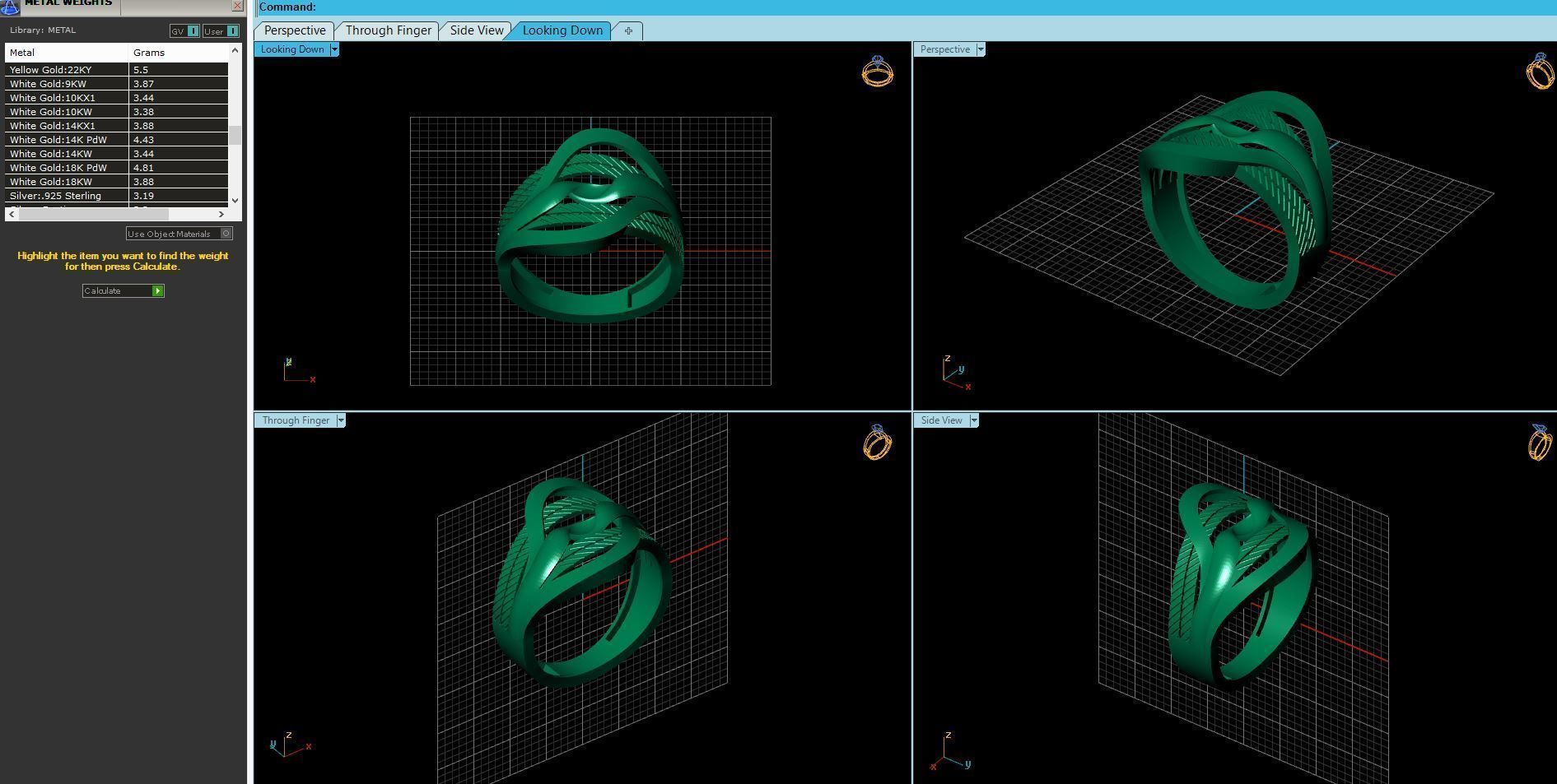 Plain Ring Women Ready STL 3DM Models Womens Rings 3D models 3D print model_5