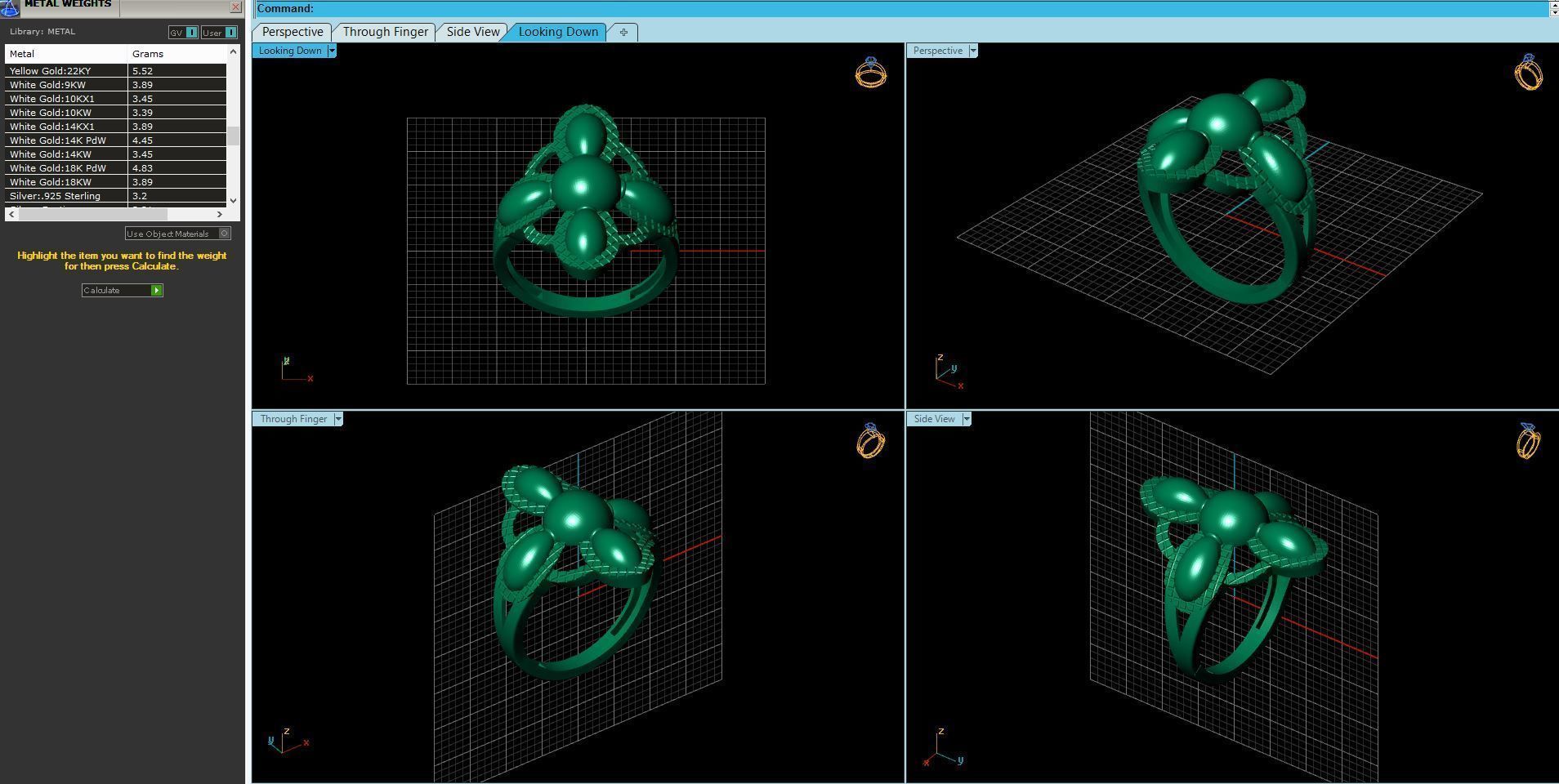 Plain Ring Women Ready STL 3DM Models Womens Rings 3D models 3D print model_5