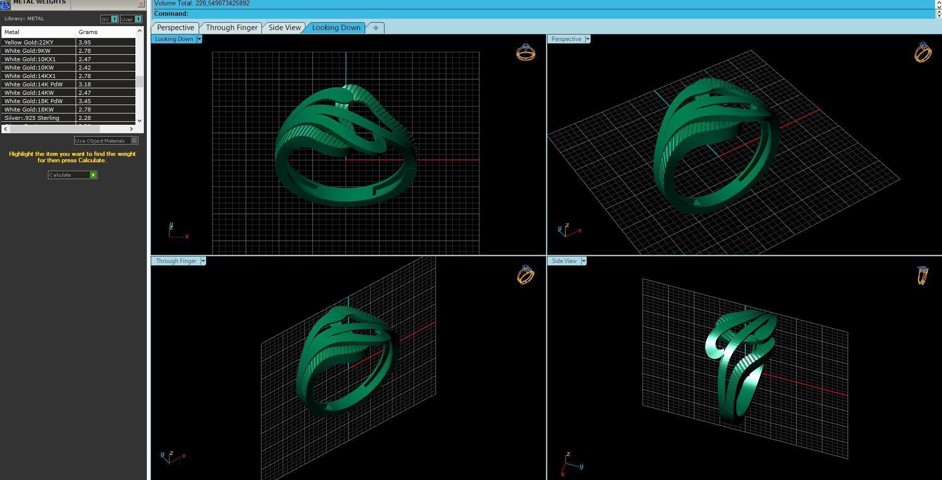 Plain Ring Women Ready STL 3DM Models Womens Rings 3D models 3D print model_5