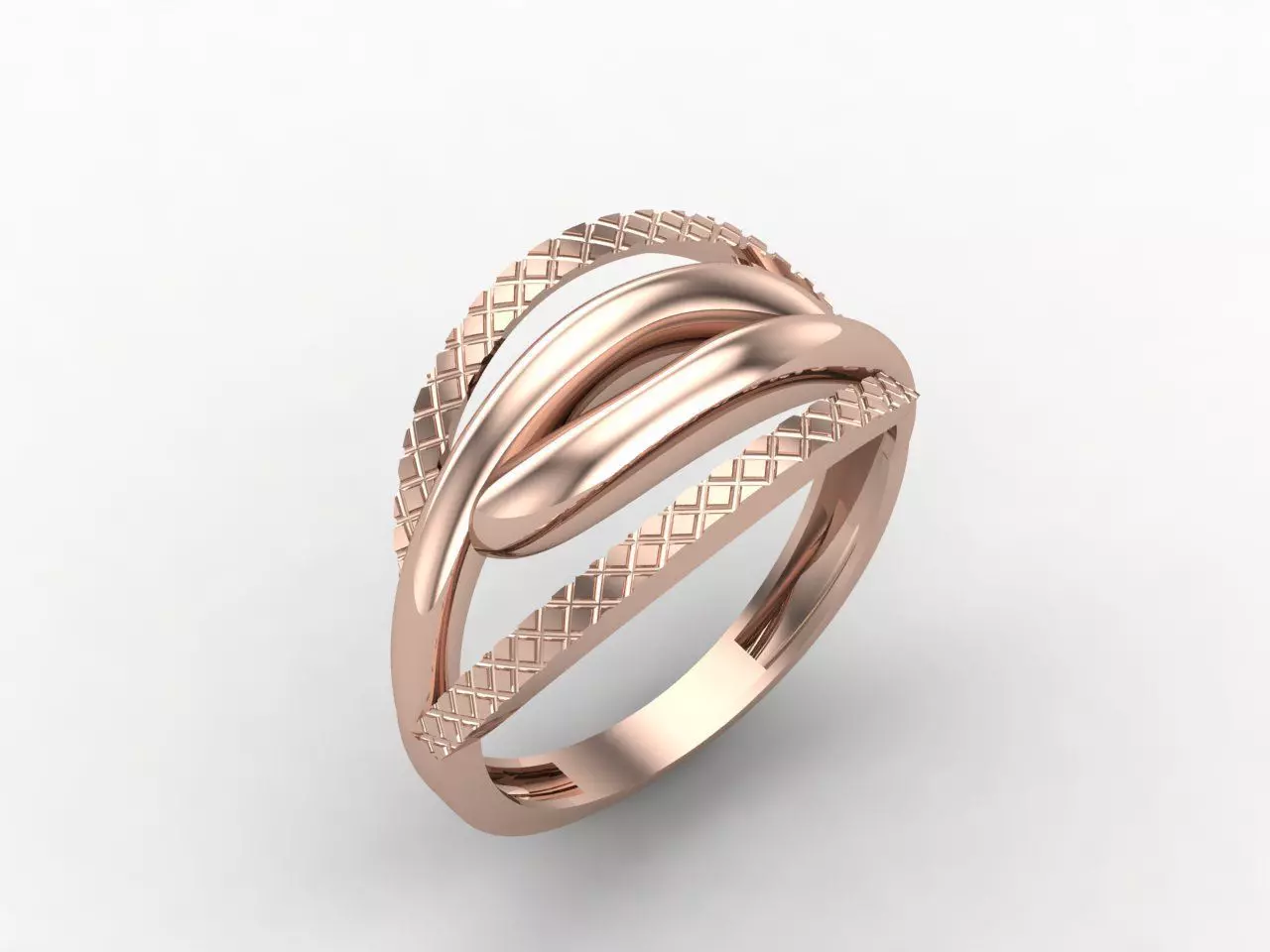 Plain Ring Women Ready STL 3DM Models Womens Rings 3D models 3D print model_0