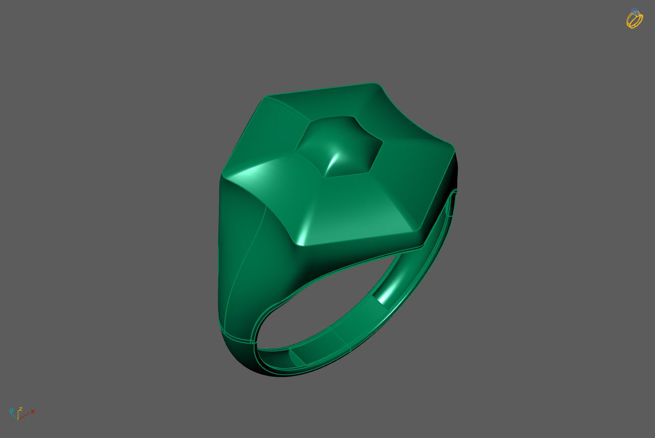 Plain Ring Women Ready STL 3DM Models Womens Rings 3D models 3D print model_1