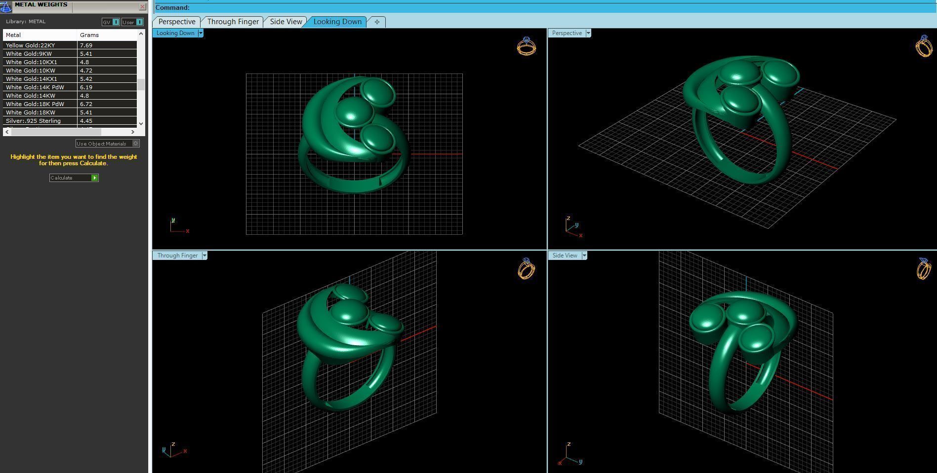 Plain Ring Women Ready STL 3DM Models Womens Rings 3D models 3D print model_5