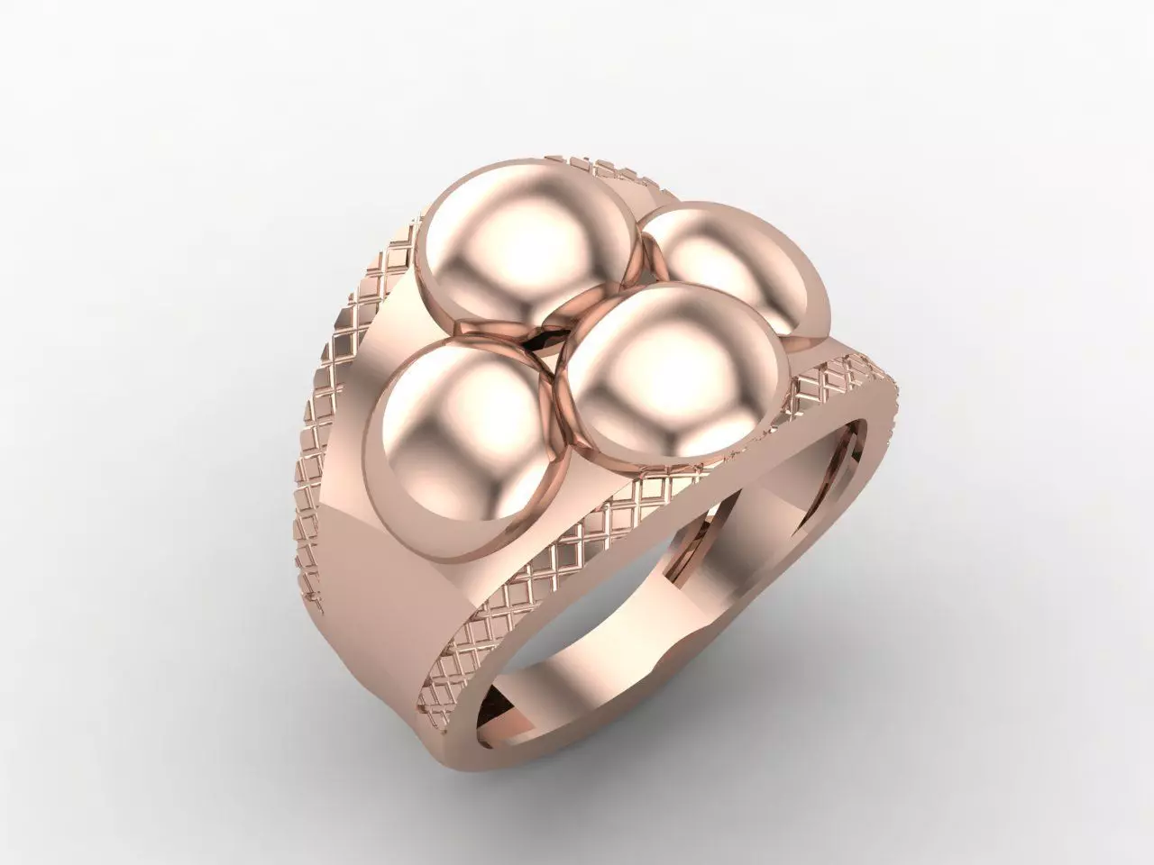 Plain Ring Women Ready STL 3DM Models Womens Rings 3D models 3D print model_0