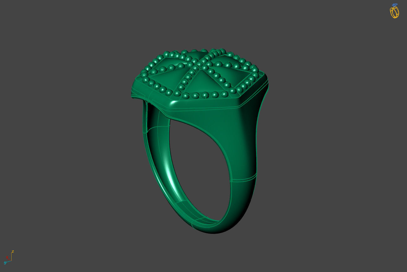 Plain Ring Women Ready STL 3DM Models Womens Rings 3D models 3D print model_2