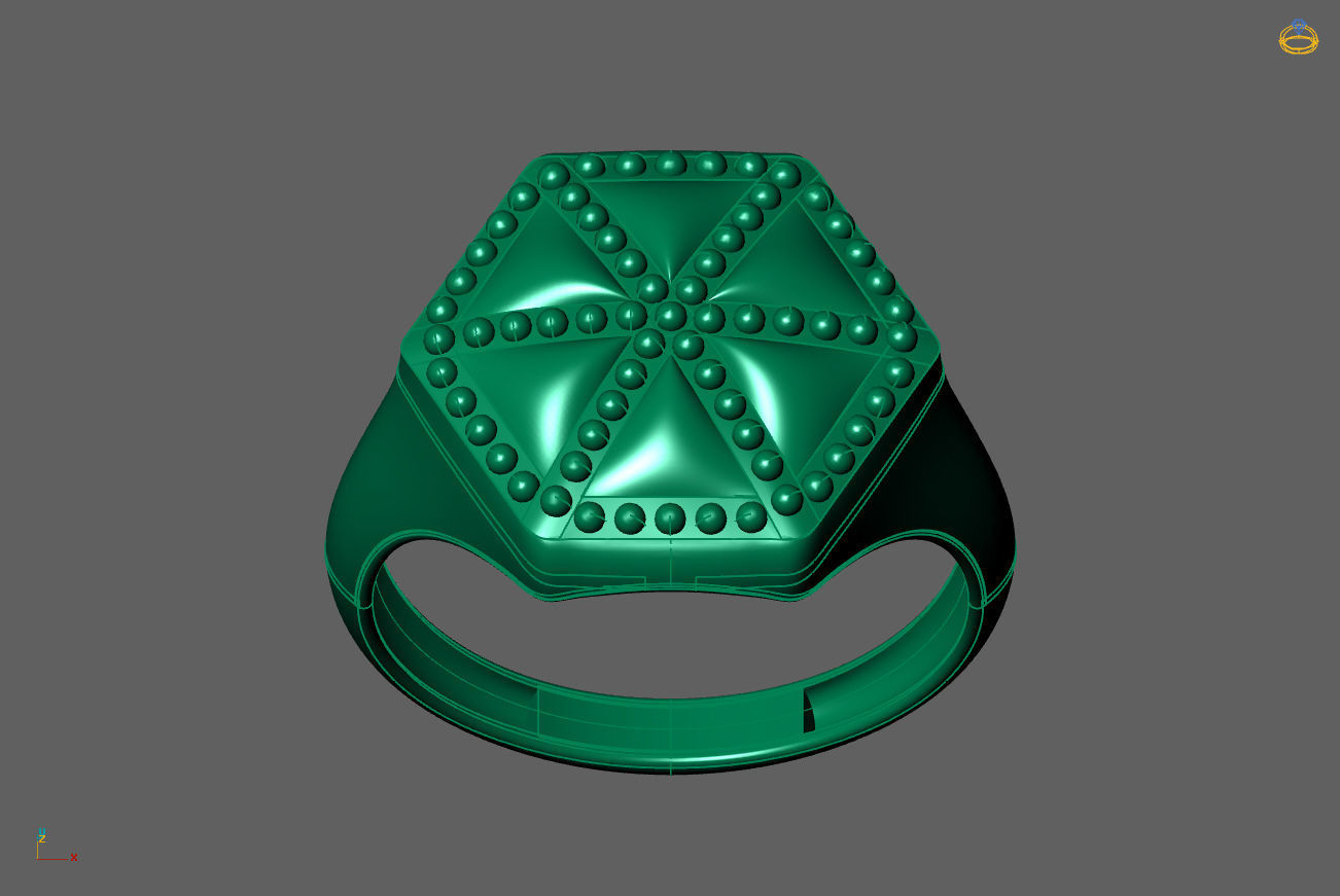 Plain Ring Women Ready STL 3DM Models Womens Rings 3D models 3D print model_4