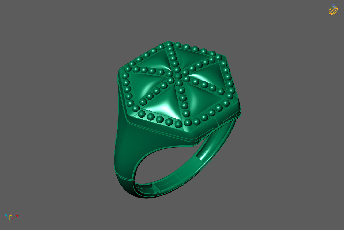 Plain Ring Women Ready STL 3DM Models Womens Rings 3D models 3D print model_1