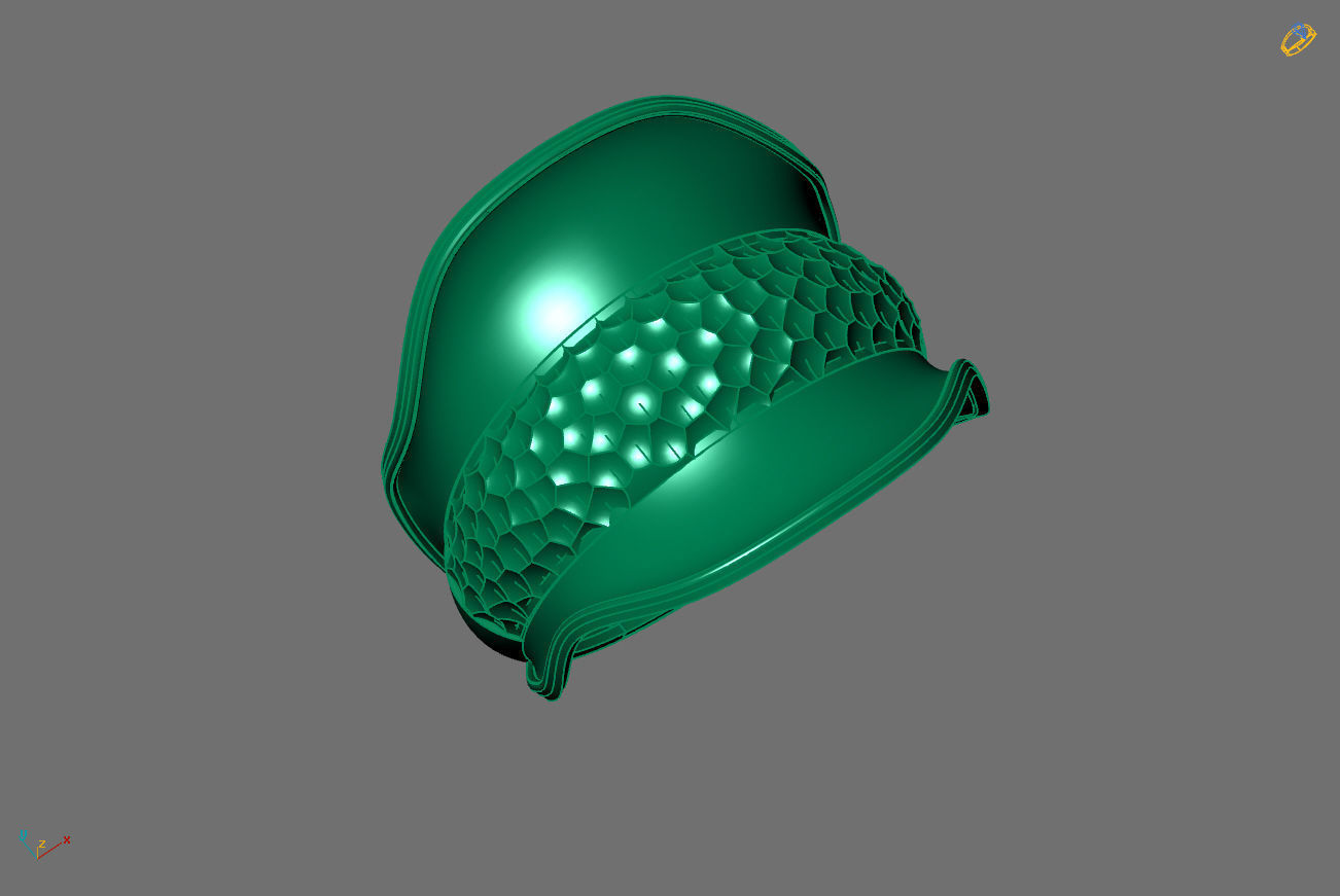 Plain Ring Women Ready STL 3DM Models Womens Rings 3D models 3D print model_3