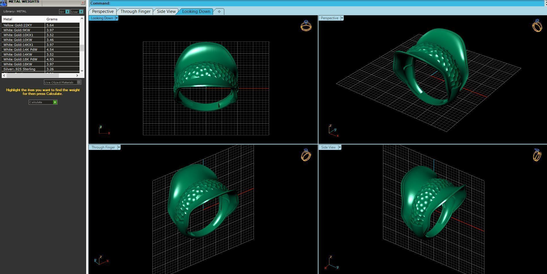 Plain Ring Women Ready STL 3DM Models Womens Rings 3D models 3D print model_5