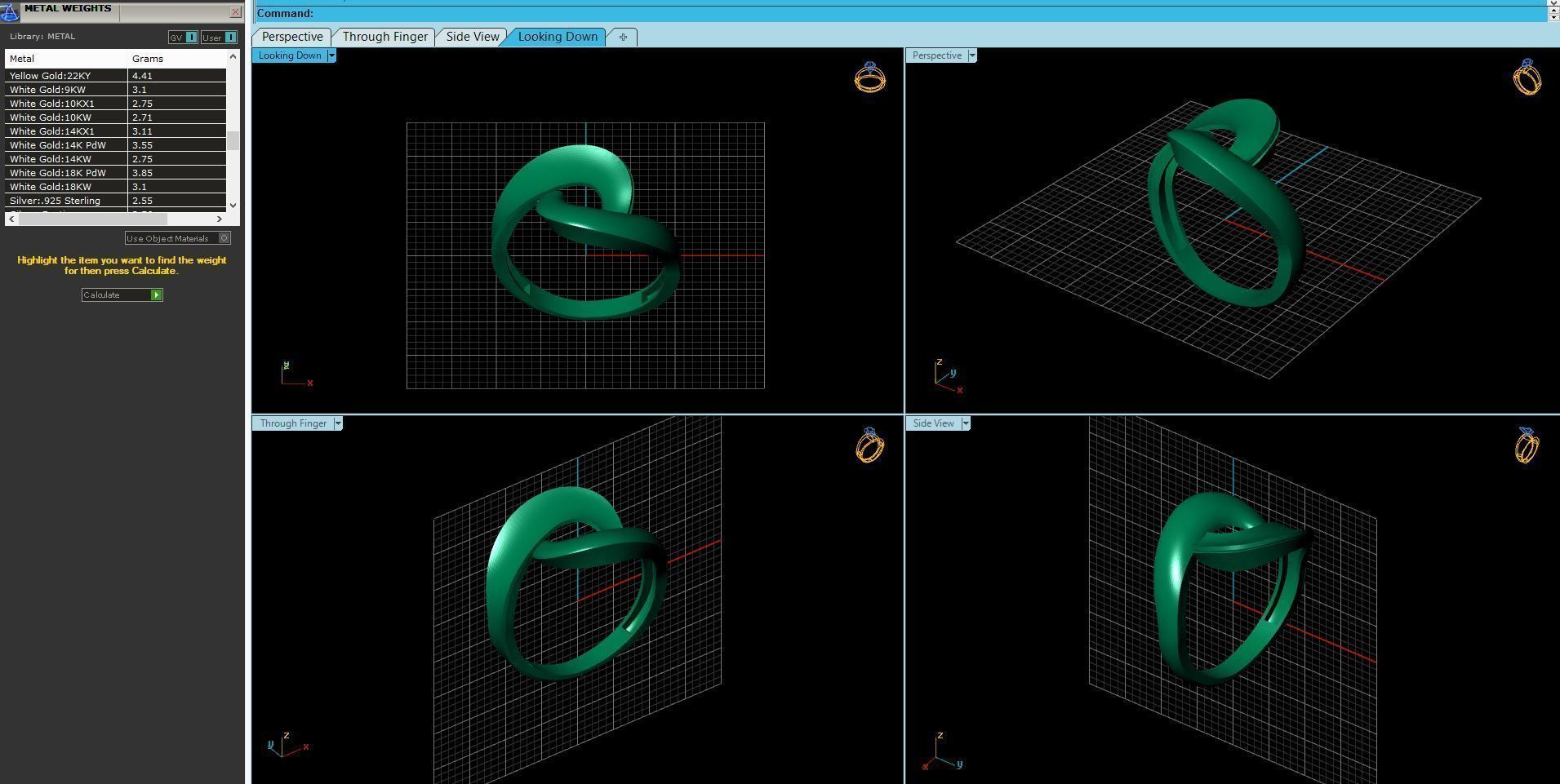 Plain Ring Women Ready STL 3DM Models Womens Rings 3D models 3D print model_5
