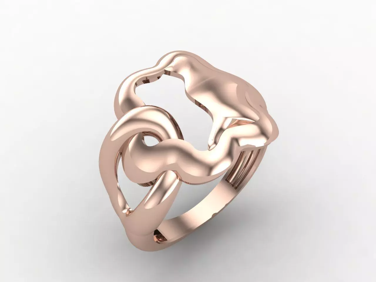 Plain Ring Women Ready STL 3DM Models Womens Rings 3D models 3D print model_0