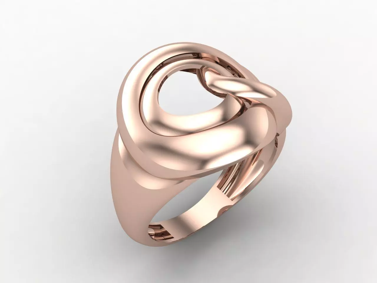 Plain Ring Women Ready STL 3DM Models Womens Rings 3D models 3D print model_0
