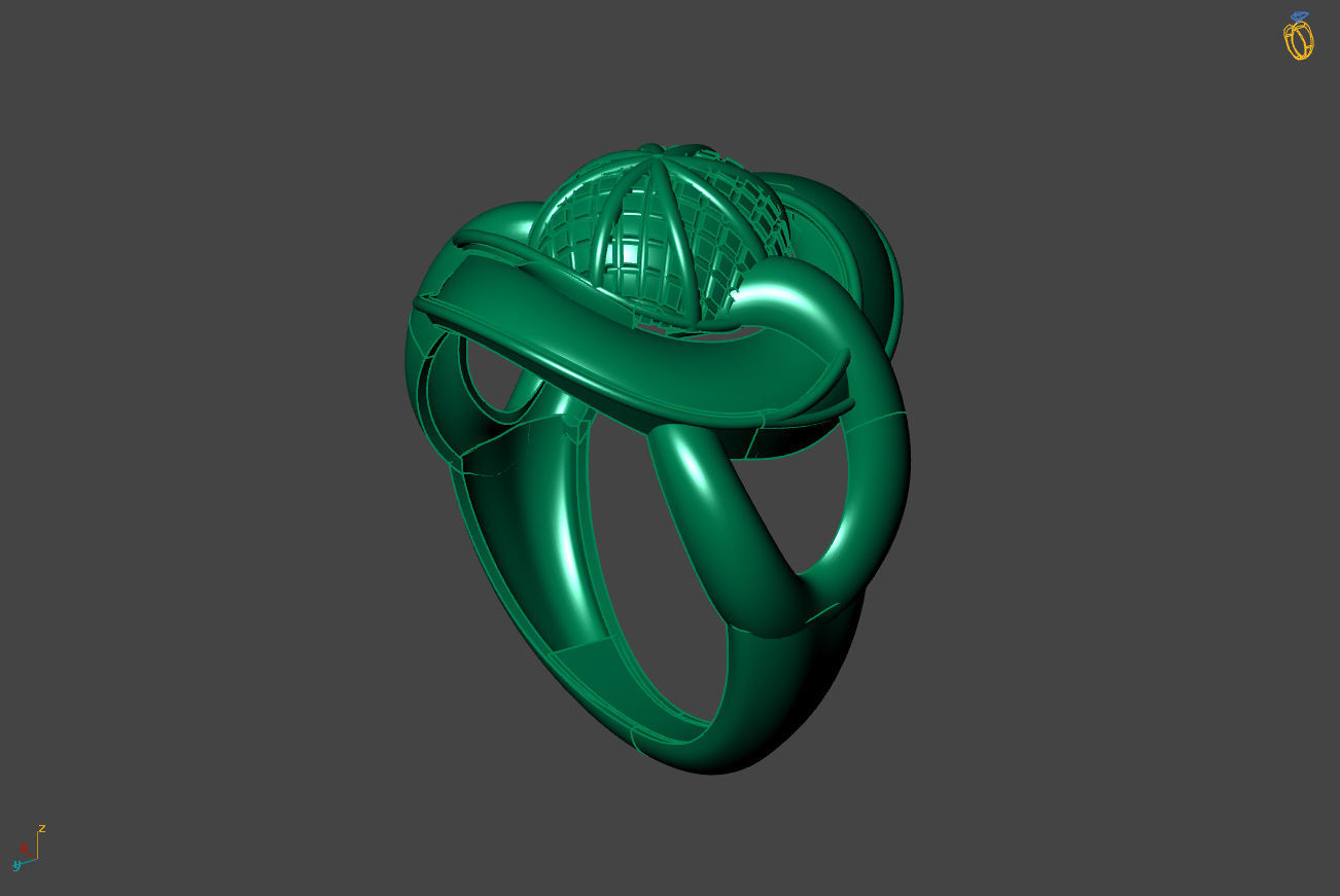 Plain Ring Women Ready STL 3DM Models Womens Rings 3D models 3D print model_2