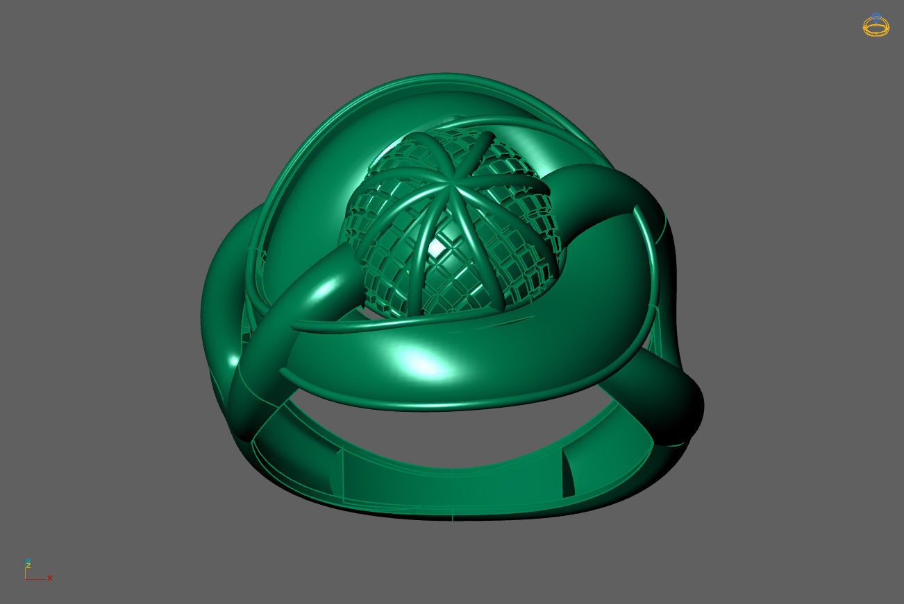 Plain Ring Women Ready STL 3DM Models Womens Rings 3D models 3D print model_4