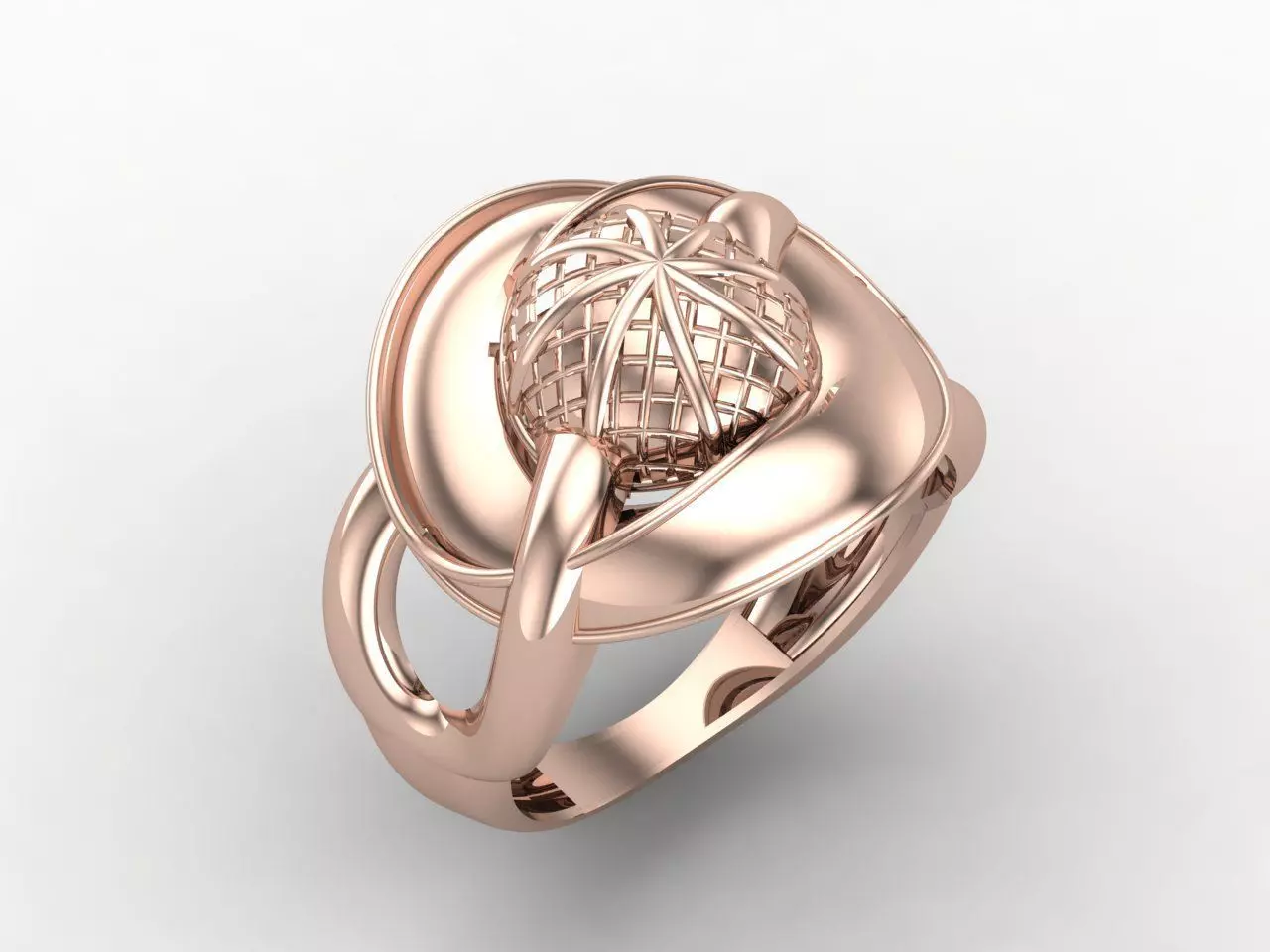 Plain Ring Women Ready STL 3DM Models Womens Rings 3D models 3D print model_0