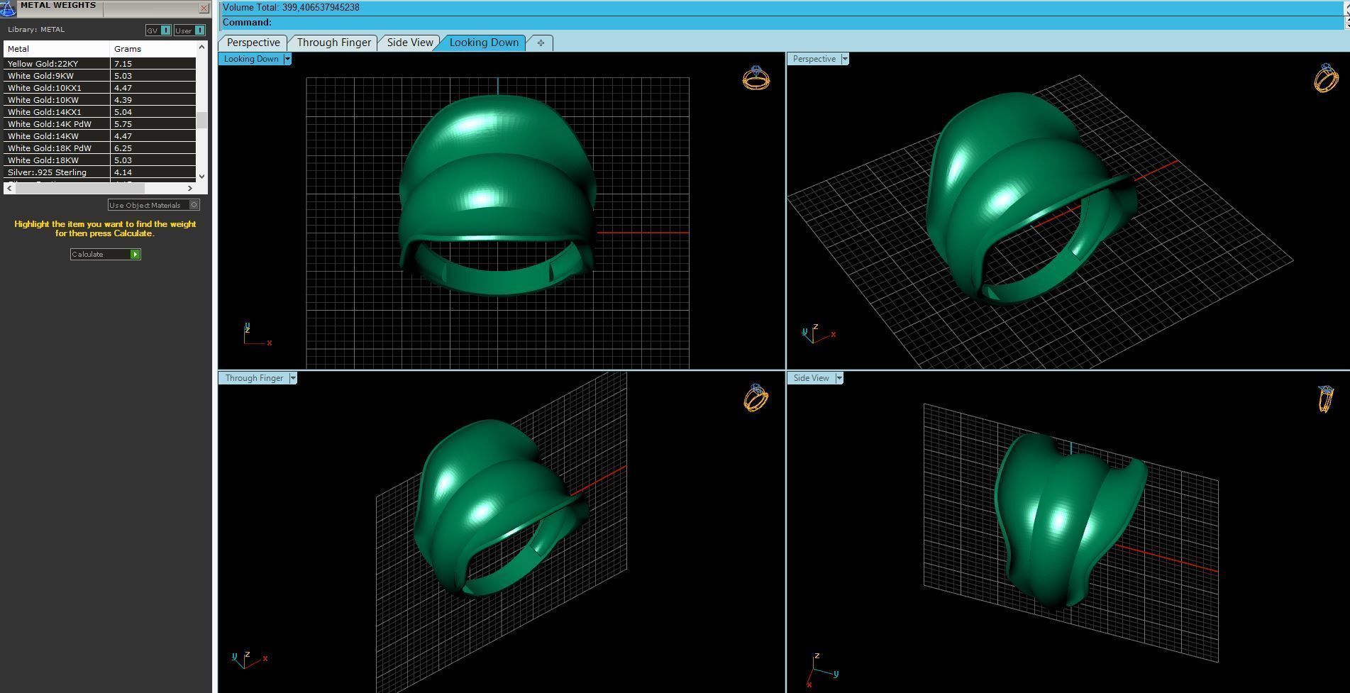 Plain Ring Women Ready STL 3DM Models Womens Rings 3D models 3D print model_5