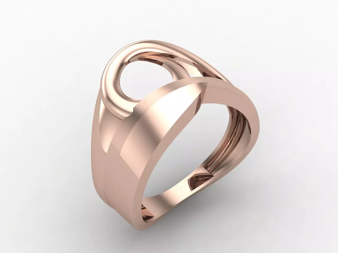 Plain Ring Women Ready STL 3DM Models Womens Rings 3D models 3D print model_0