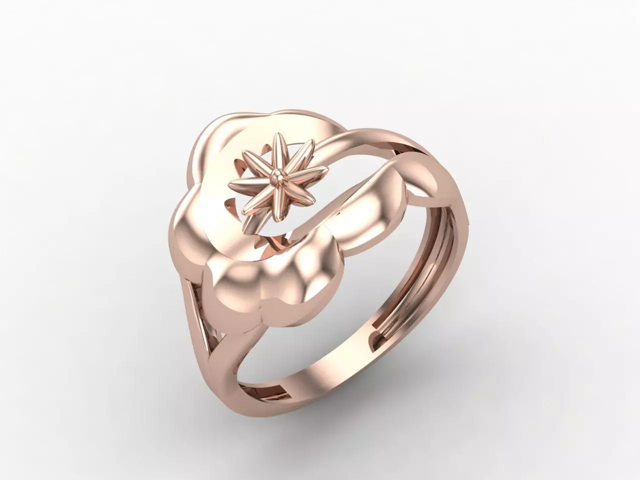 Plain Ring Women Ready STL 3DM Models Womens Rings 3D models 3D print model_0