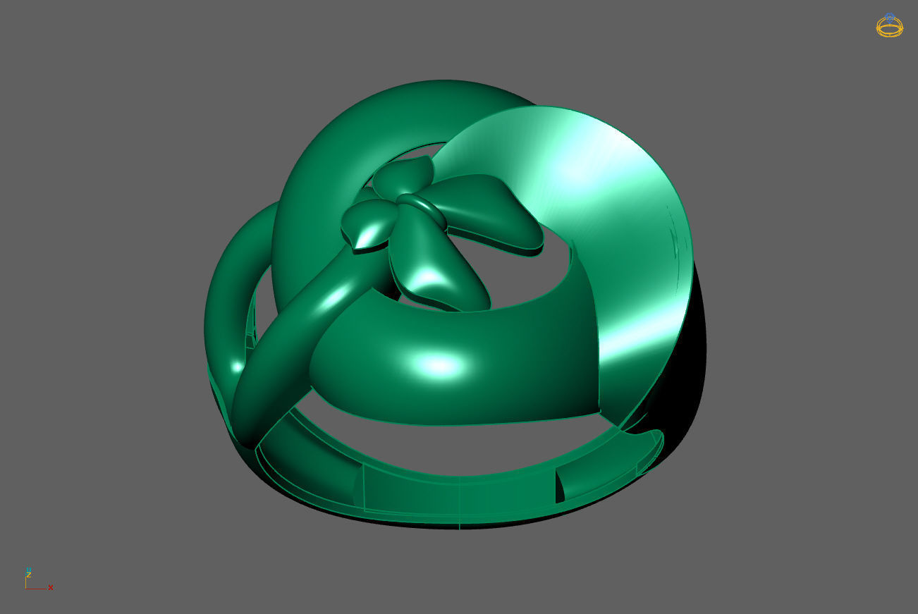 Plain Ring Women Ready STL 3DM Models Womens Rings 3D models 3D print model_4