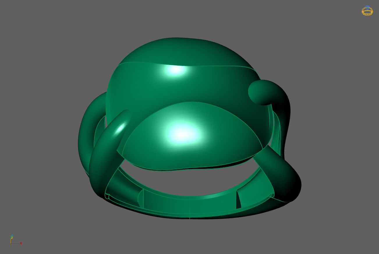 Plain Ring Women Ready STL 3DM Models Womens Rings 3D models 3D print model_4