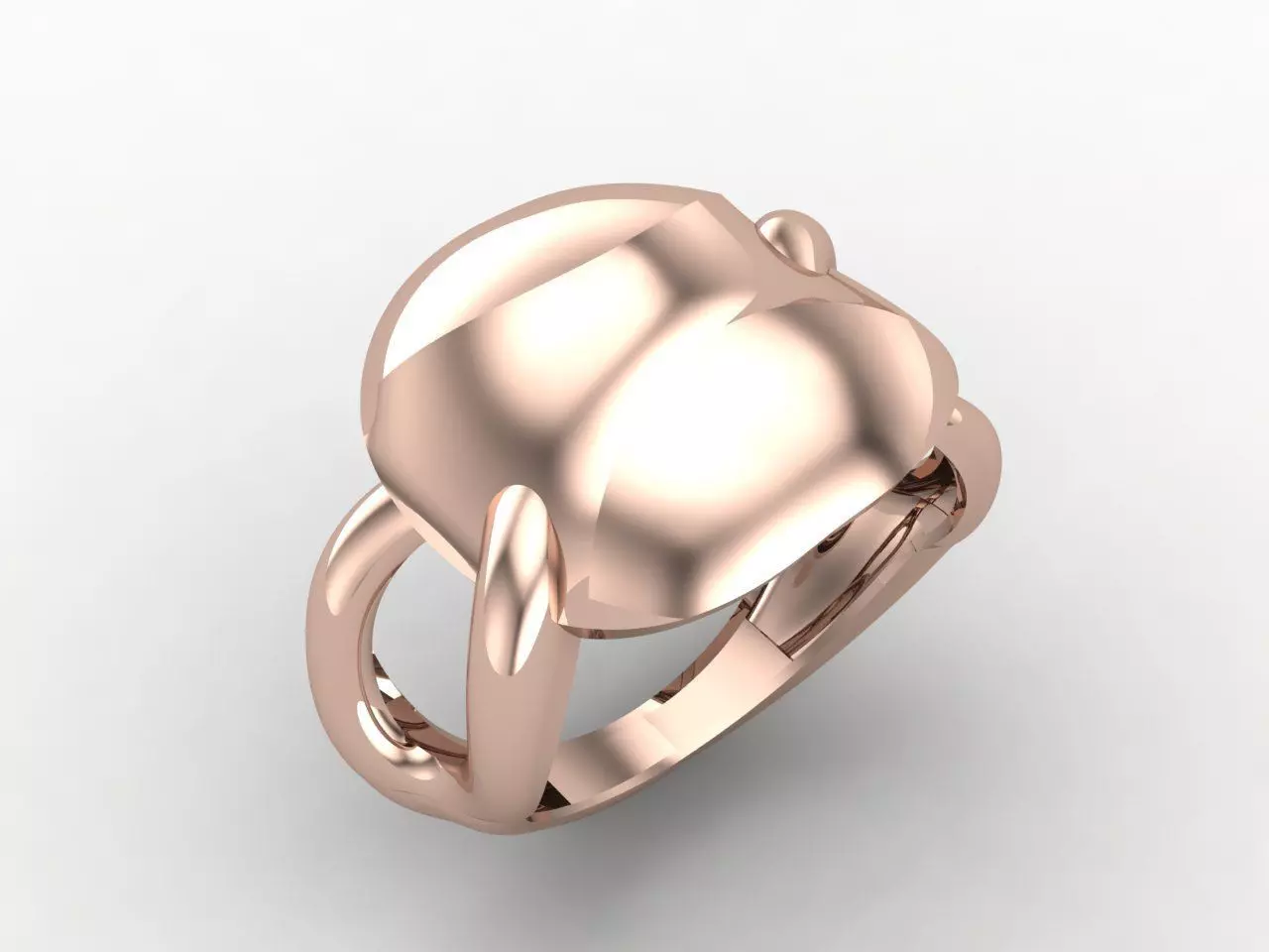 Plain Ring Women Ready STL 3DM Models Womens Rings 3D models 3D print model_0