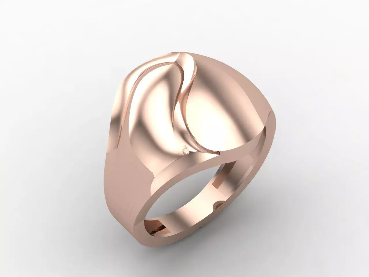 Plain Ring Women Ready STL 3DM Models Womens Rings 3D models 3D print model_0
