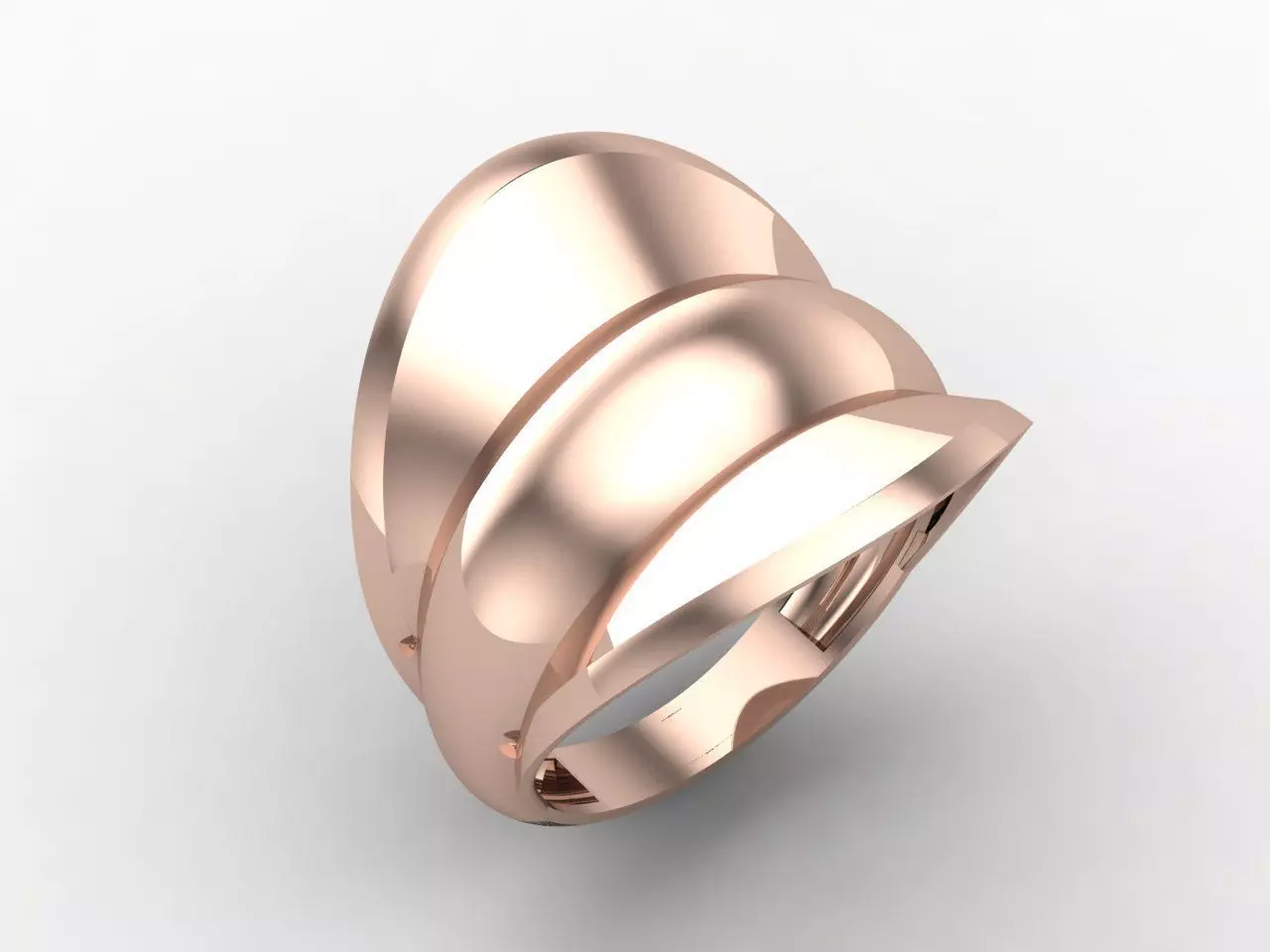 Plain Ring Women Ready STL 3DM Models Womens Rings 3D models 3D print model