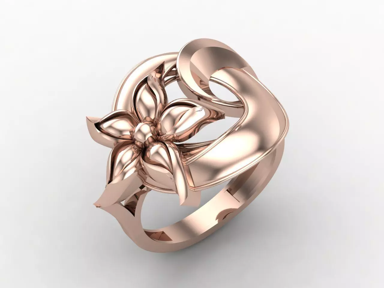 Plain Ring Women Ready STL 3DM Models Womens Rings 3D models 3D print model