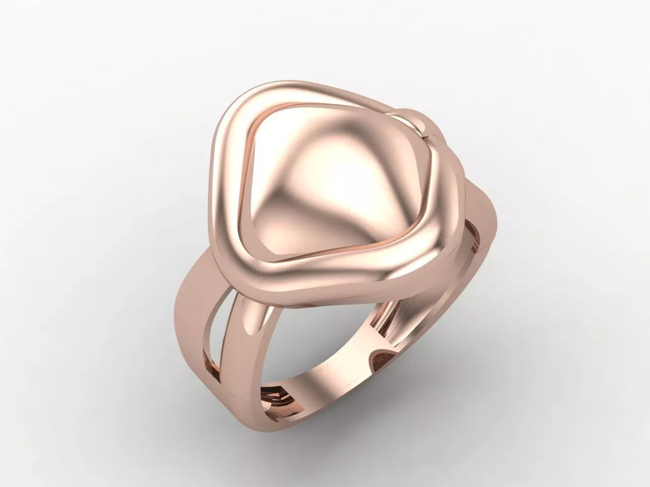 Plain Ring Women Ready STL 3DM Models Womens Rings 3D models 3D print model