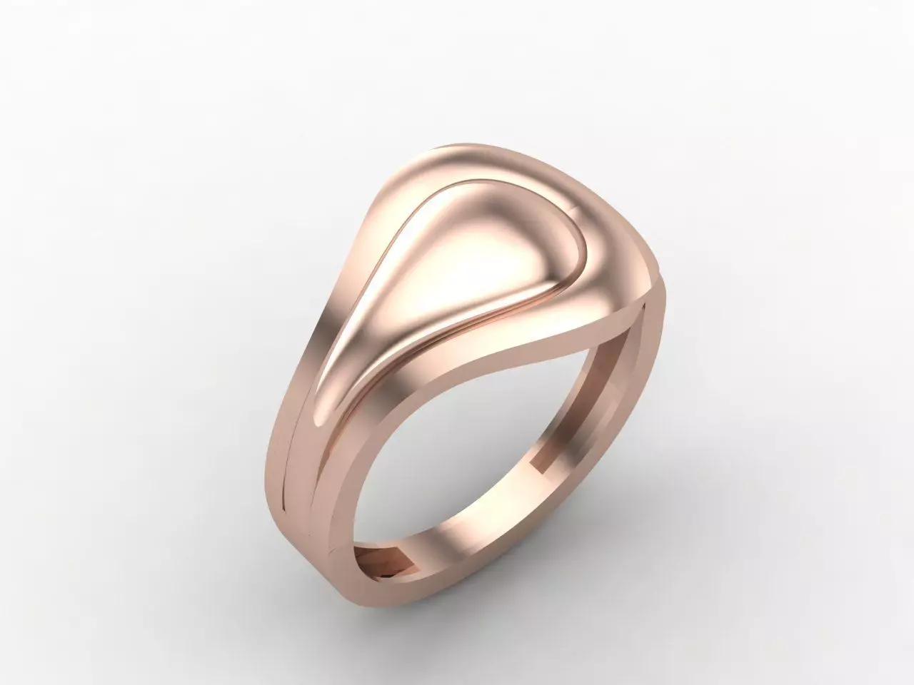 Plain Ring Women Ready STL 3DM Models Womens Rings 3D models 3D print model