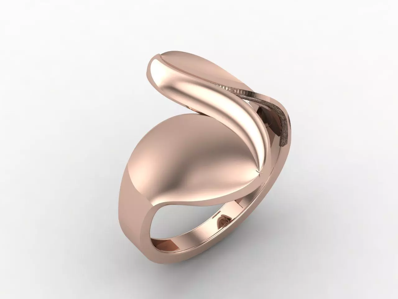 Plain Ring Women Ready STL 3DM Models Womens Rings 3D models 3D print model_0