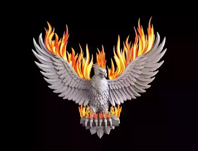 phoenix 3D print model