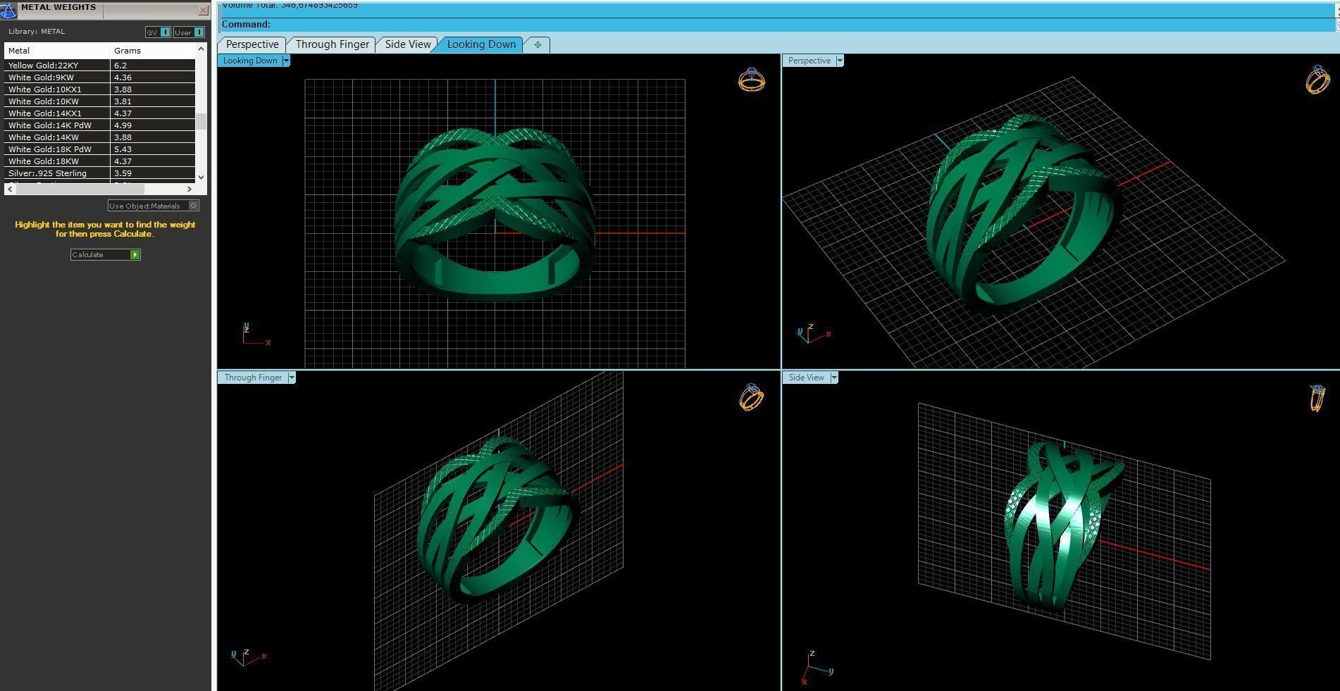 Plain Ring Women Ready STL 3DM Models Womens Rings 3D models 3D print model_5