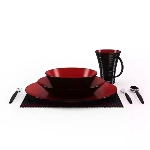 Tableware Set table setting