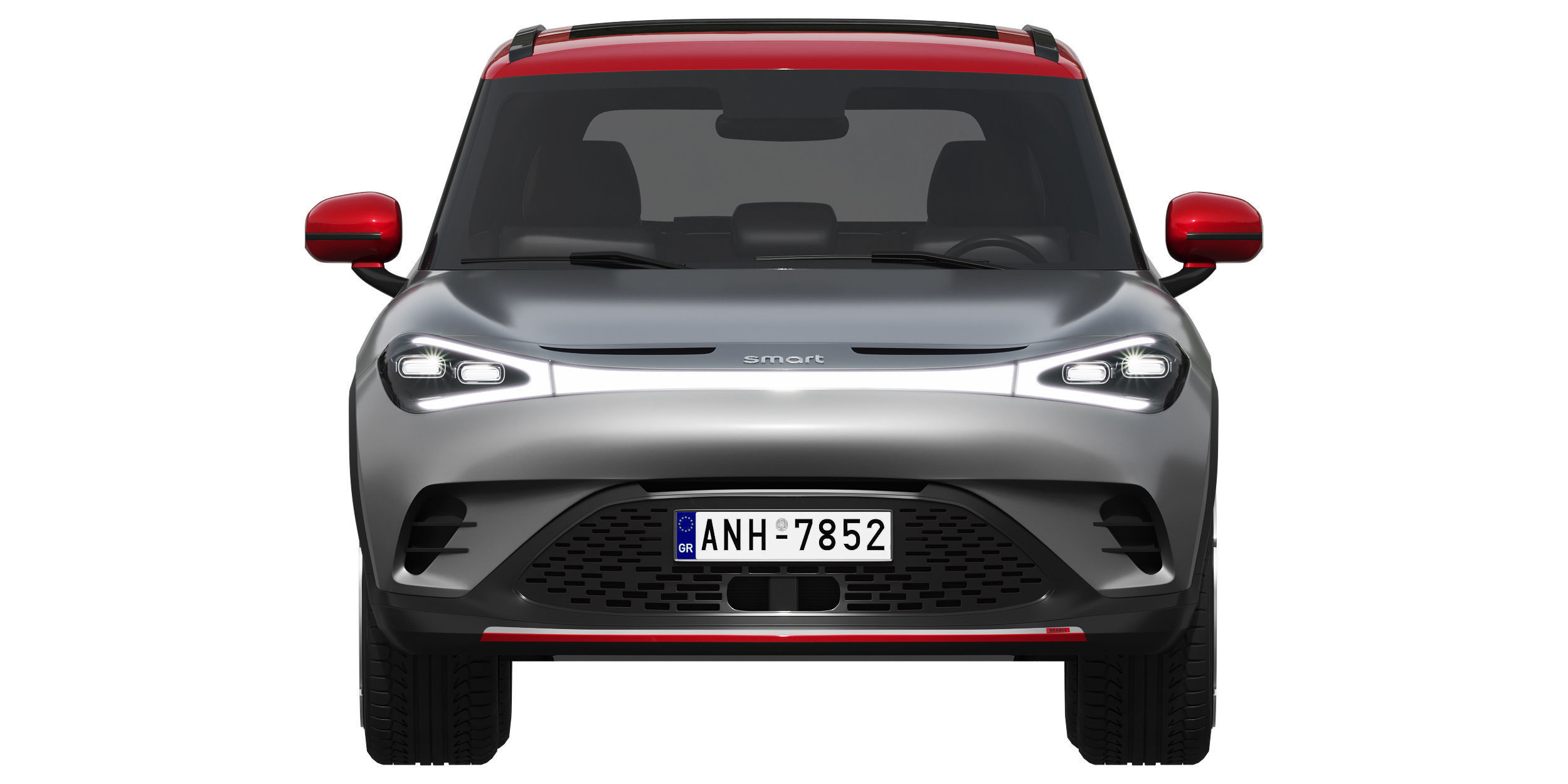 Smart 1 Brabus 3D model_6