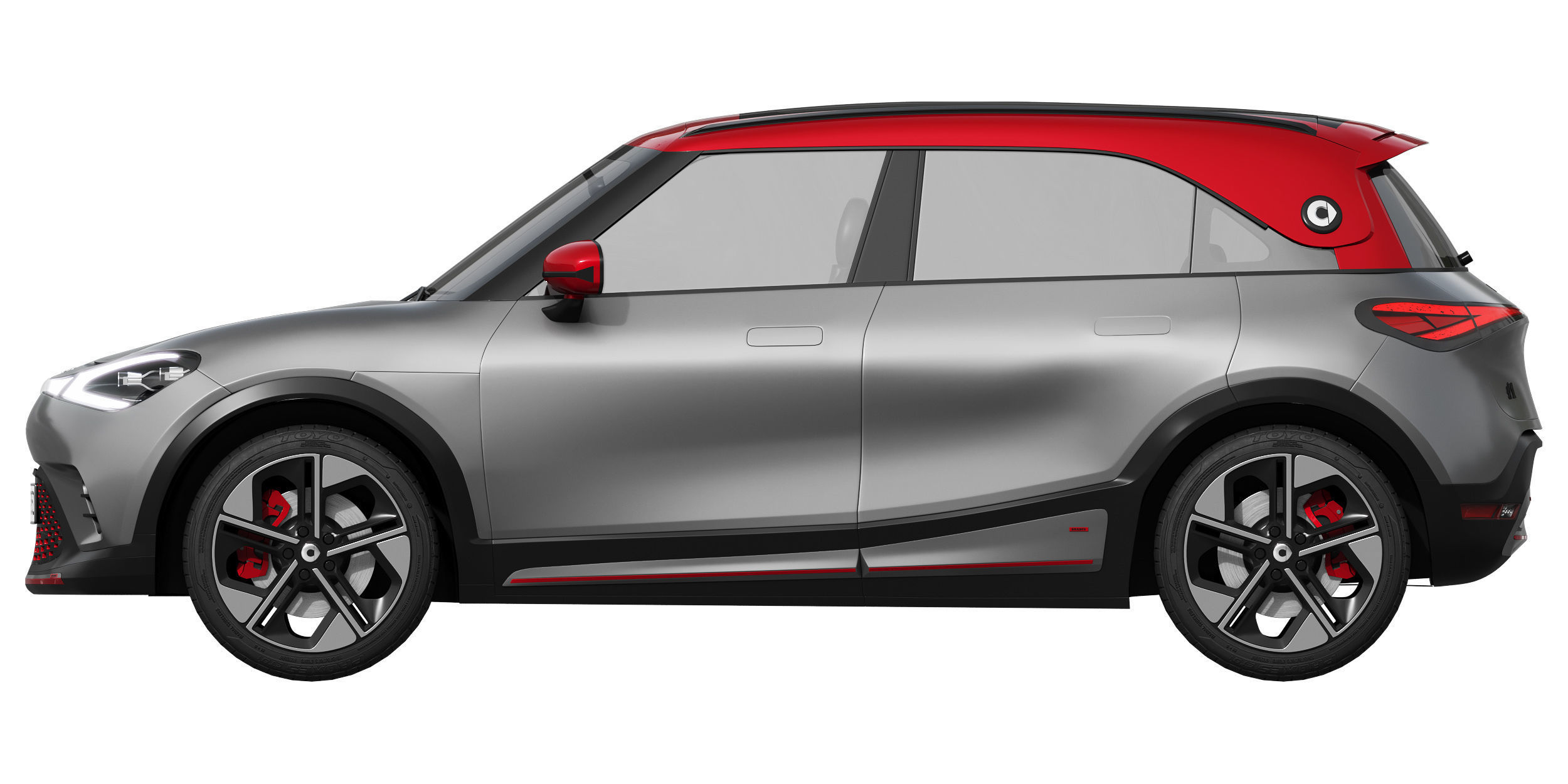 Smart 1 Brabus 3D model_5