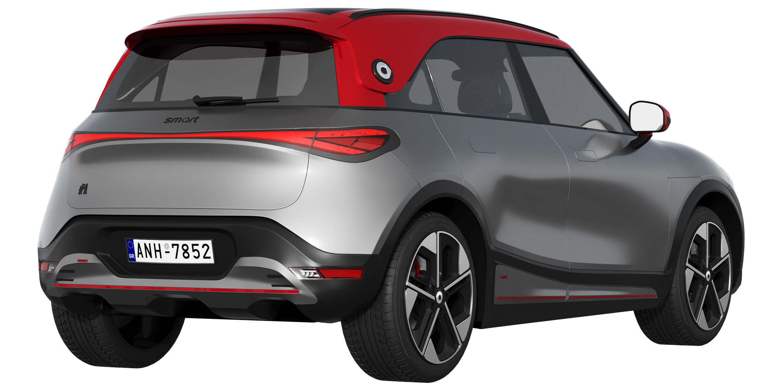 Smart 1 Brabus 3D model_3